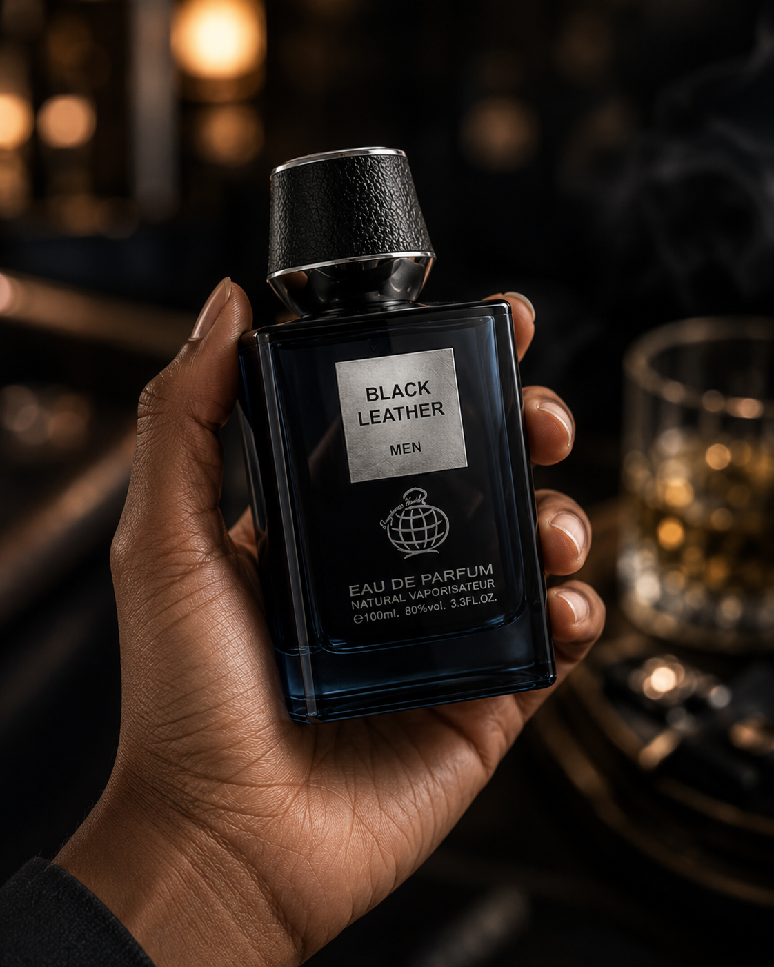 Black Leather Men – Coffret Eau de Parfum & Déodorant