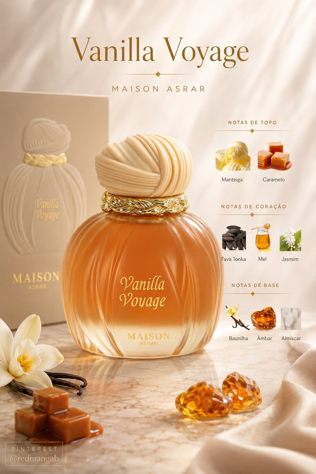 Vanilla Voyage – Eau de Parfum 100 ml | Maison Asrar